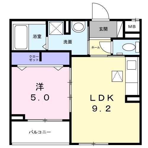 セレノ　コンチェルトの間取り