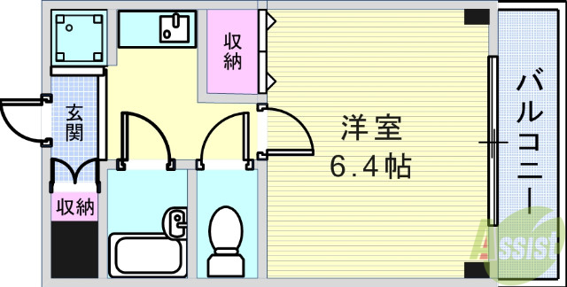 アルトピアーノの間取り