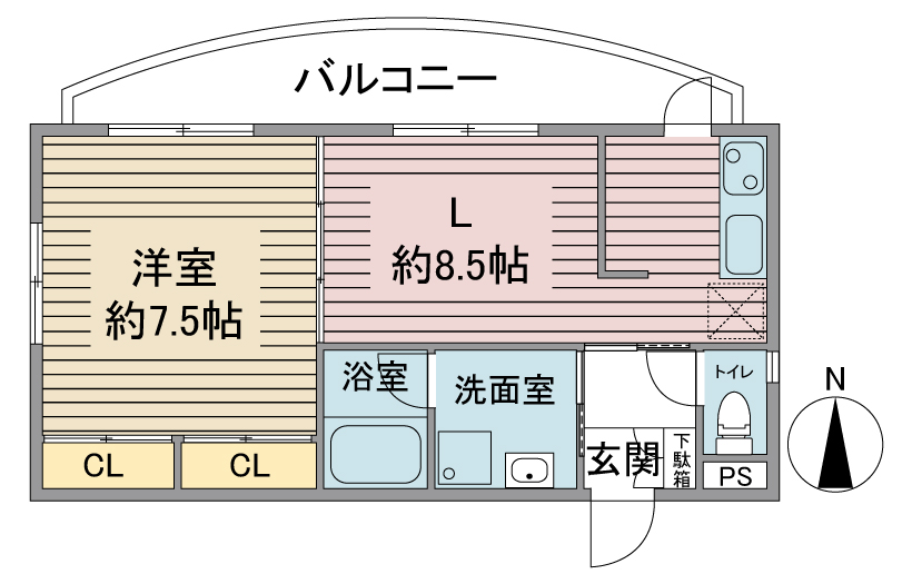 セントアロマの間取り