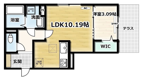 Ｄ－ｒｏｏｍ松井山手南の間取り