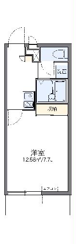 レオパレス川西の間取り