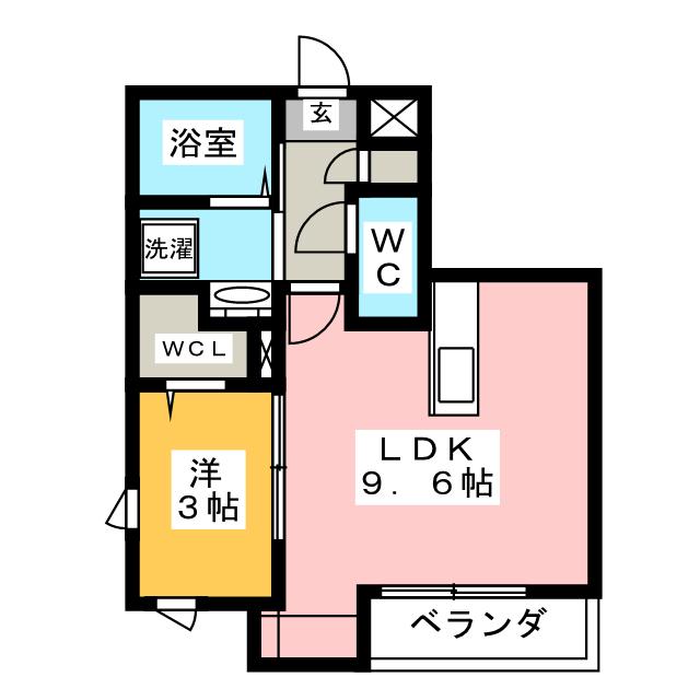 メゾン加納栄町通Ｃの間取り