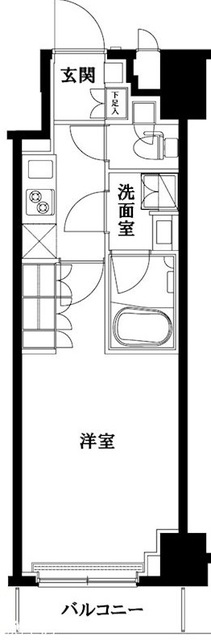 ルーブル五反野弐番館の間取り