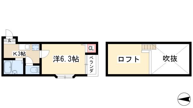 エムケート桜山の間取り