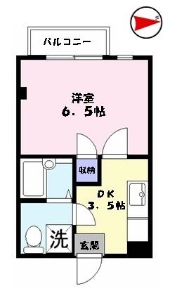 ラフェスタ旗ヶ崎の間取り