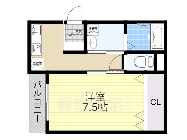 シエルグランデ町楠葉の間取り