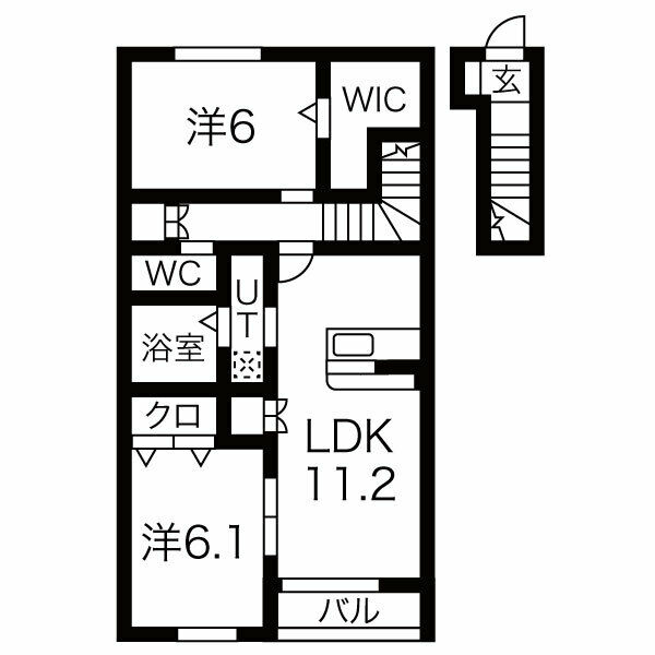 Casa del Soleの間取り