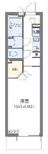 クレイノビッグアローの間取り