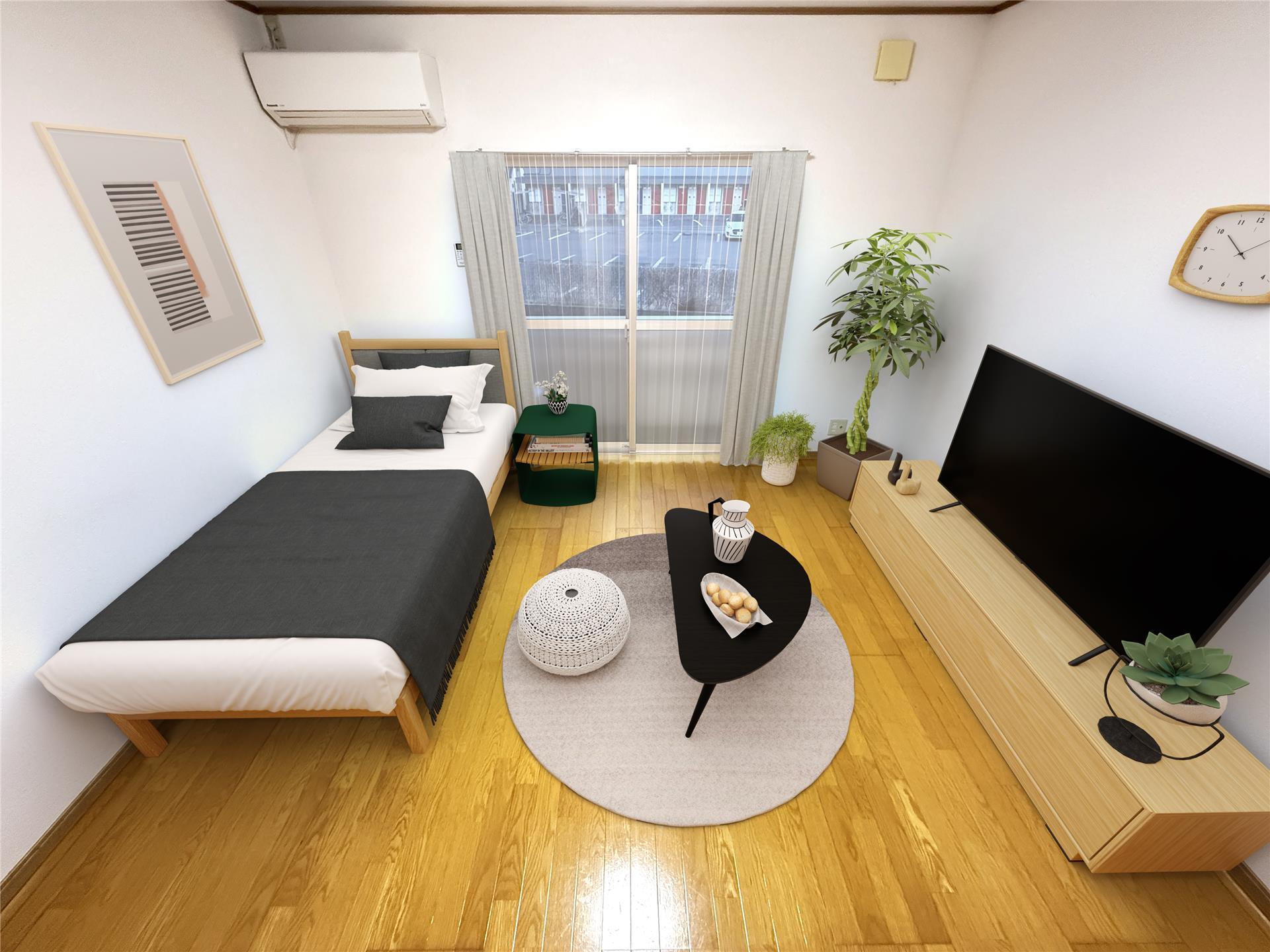 居室・リビング　※CG家具・家電。現状優先。