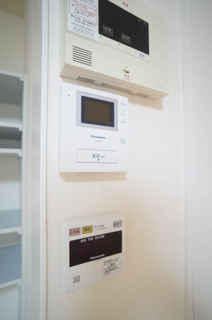 セキュリティ　モニタ付きドアホン