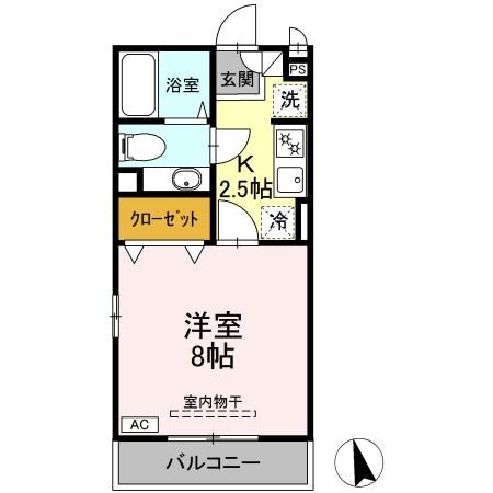 プランドール ABの間取り写真