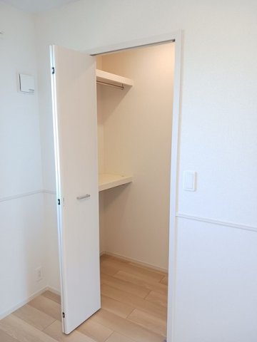 収納　たっぷりとした収納スペースです