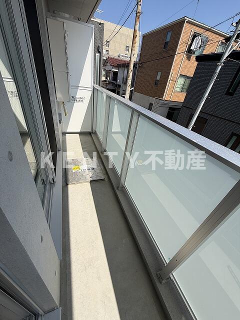 バルコニー　広々としたバルコニーです