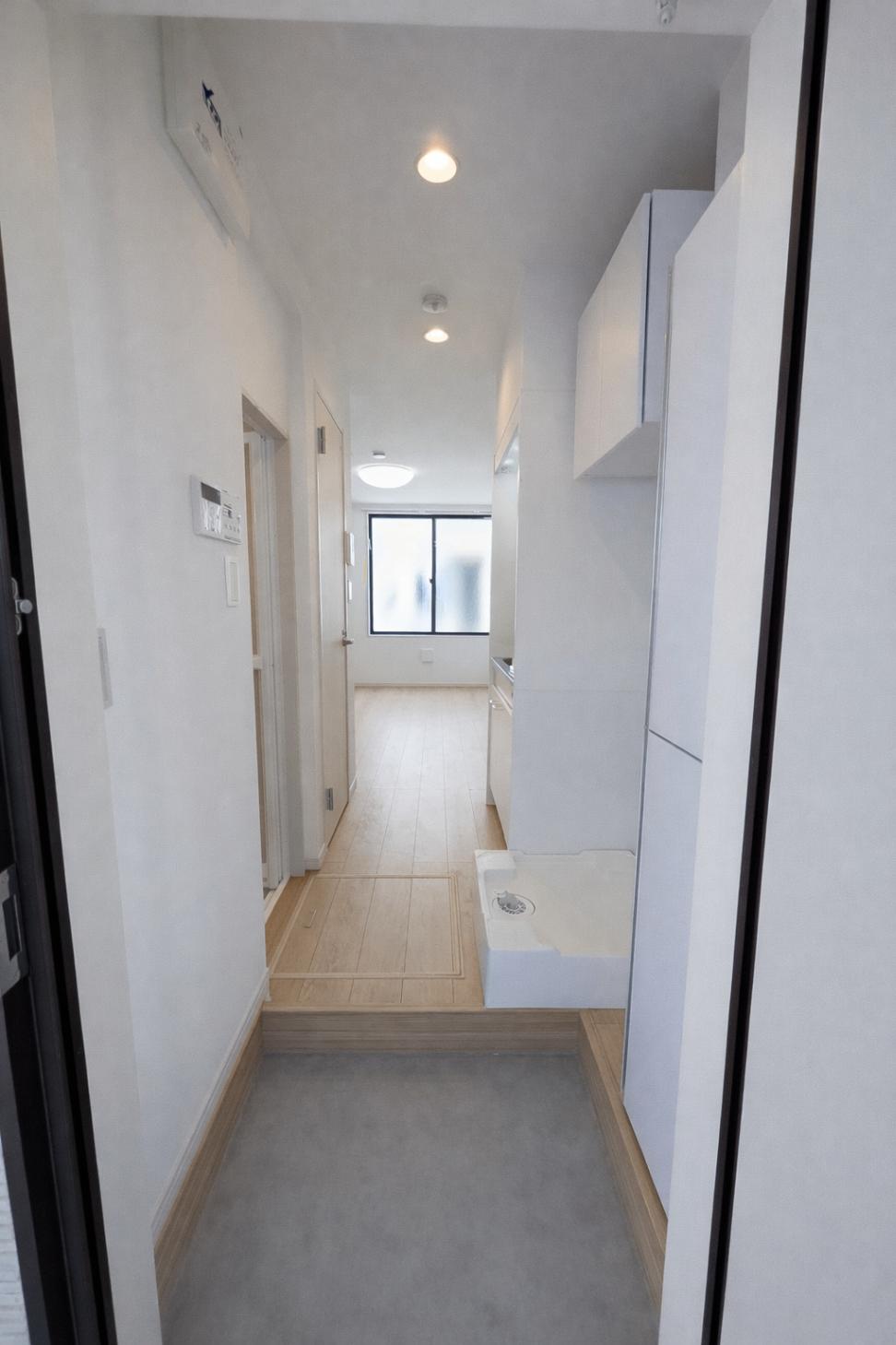 玄関　無駄のない動線で使いやすい間取り