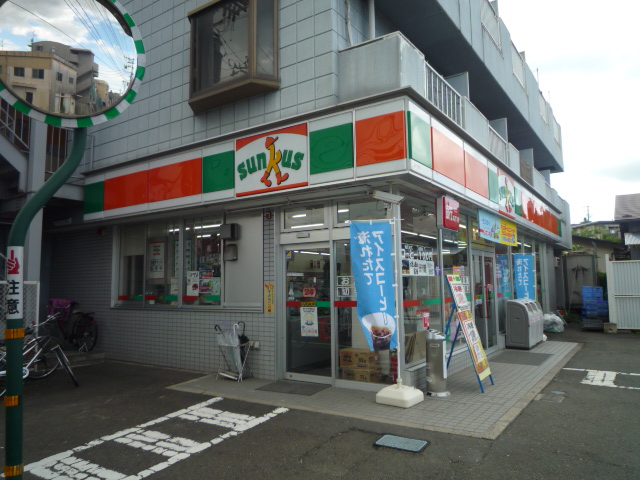 コンビニ　サンクス荒巻本沢（コンビニ）まで642m