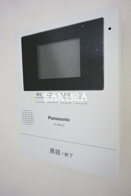 セキュリティ　安心のモニター付きインターホンです♪