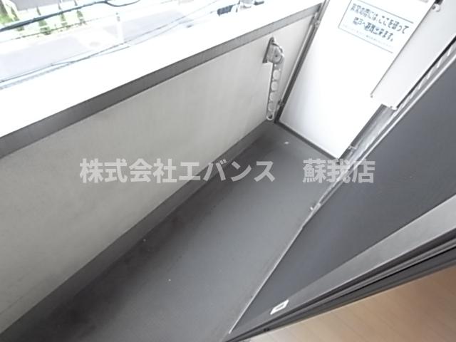 バルコニー　バルコニー付きです
