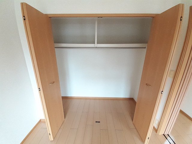 収納　たっぷりとした収納スペースです
