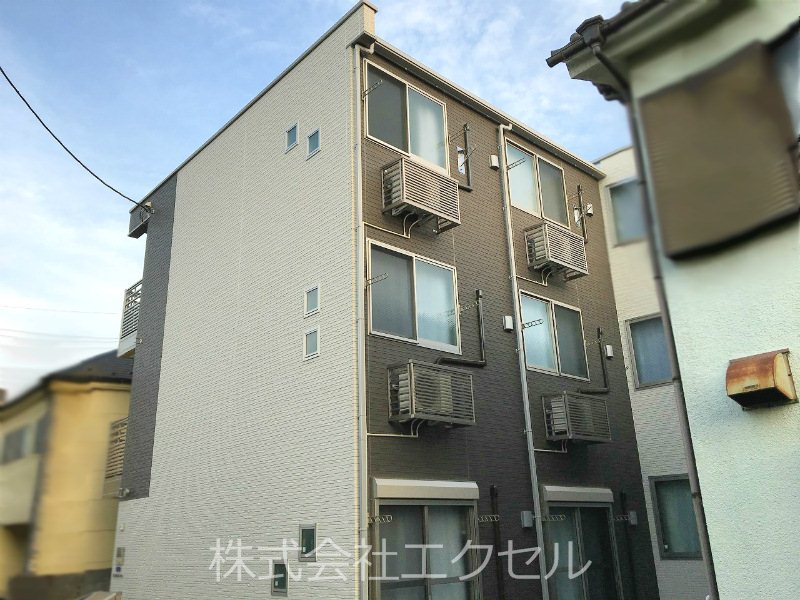 建物外観　日野駅徒歩圏内で通勤通学便利です。