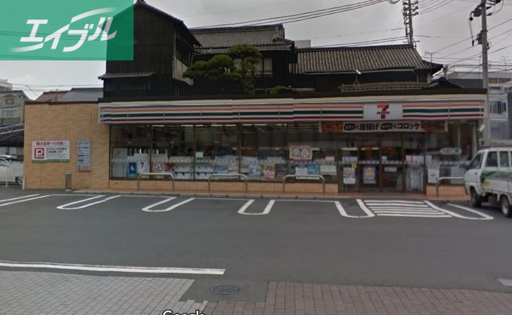 コンビニ　セブンイレブン岡山弓之町店（コンビニ）まで394m