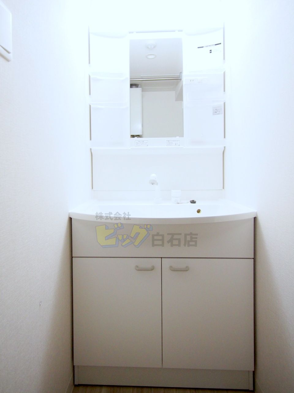 洗面設備　シャンプードレッサー付きです♪