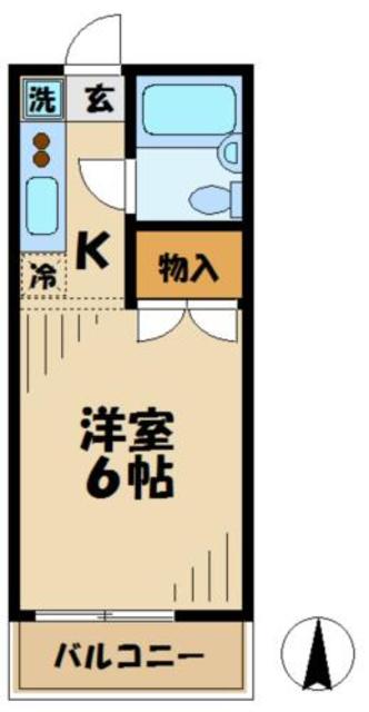 ハイツ小野路の間取り写真