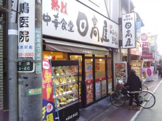 飲食店　中華食堂日高屋下高井戸店（飲食店）まで768m
