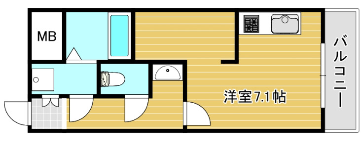 ロイヤルフィオーレあびこの間取り写真