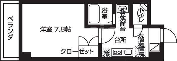 スパジオミーオの間取り写真