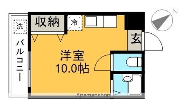 とさでん交通桟橋線 桟橋通二丁目駅 徒歩4分 3階建 築27年の間取り写真