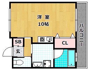 ツインヒルズの間取り写真