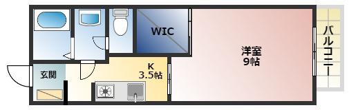 京都郡苅田町大字与原のアパートの間取り