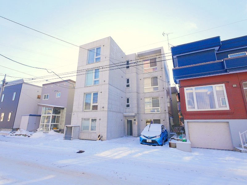 建物外観　設備充実のデザイナーズマンションです♪