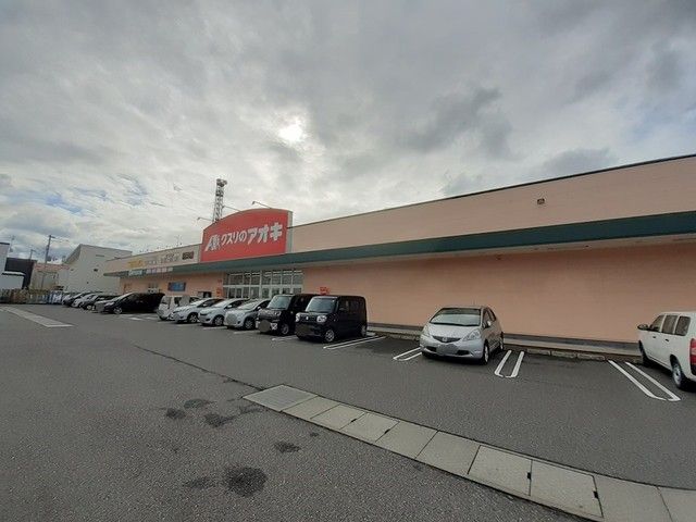 【新潟市秋葉区古田のアパートのドラックストア】