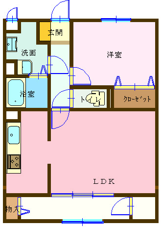 さくらHOUSEの間取り