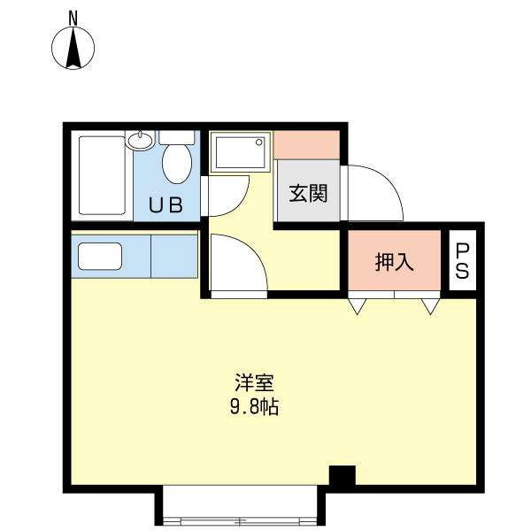 αＮＥＸＴ川原第１の間取り