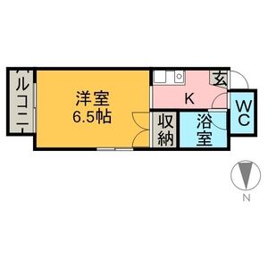 ノアール築地の間取り