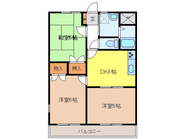 ルミエールさとの間取り