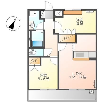 パワーピーチの間取り