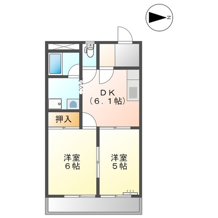 エクセルハイム宮路の間取り