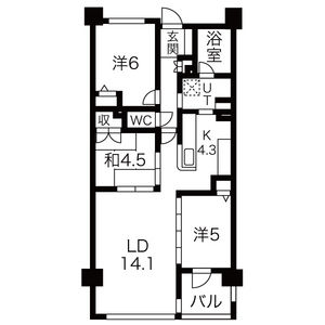 【プレミスト白鳳の間取り】