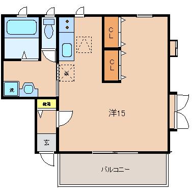 アロハヴィレッジIの間取り