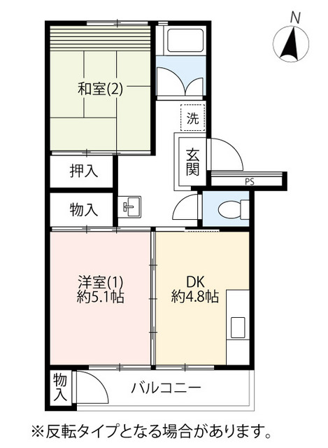 ＵＲ羽村の間取り