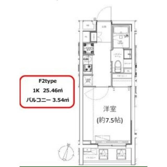 ジェノヴィア学芸大学の間取り