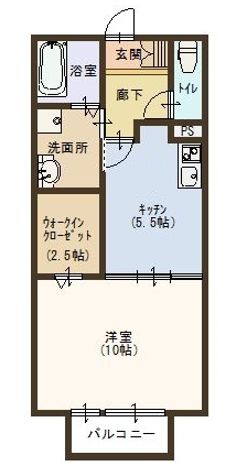 グラシア白国の間取り