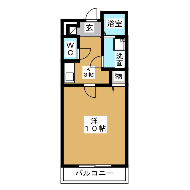 アンプルールリーブル永遠の間取り