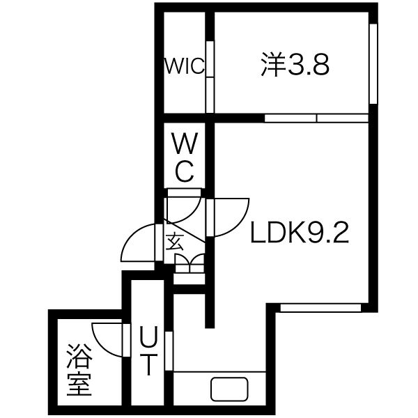 Etoile 大通の間取り