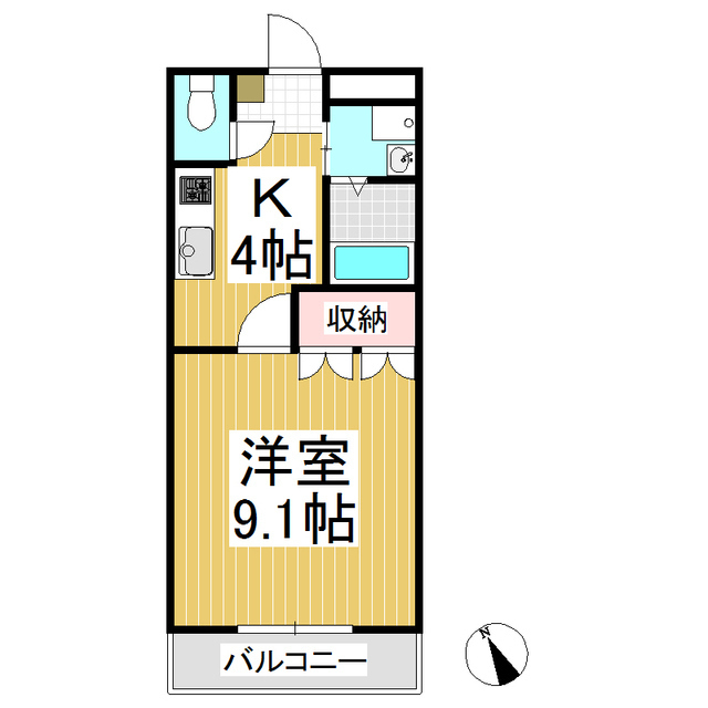 グレイス・ポミエの間取り