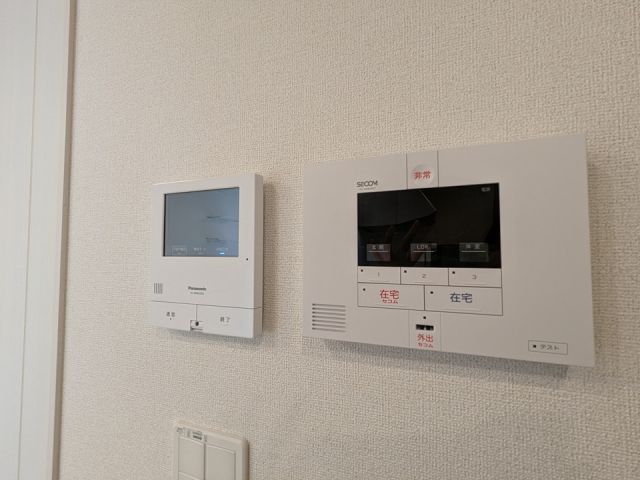 【白石市西益岡町のアパートのセキュリティ】