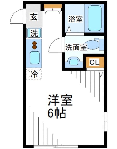 クレストコート上永谷の間取り